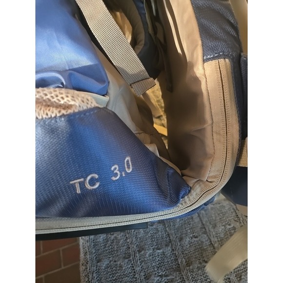 Kelty Kids 3.0 Transit Backpack Child Carrier, Blue & Gray Color, w Canopy - Picture 3 of 14